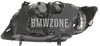 Světlomet bi-xenon pravý E90 LCI/E91 LCI D1S+H3+H8 natáčecí