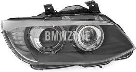 Světlomet bi-xenon pravý E92 LCI/E93 LCI D1S+H3+H8 natáčecí // LED směrovka