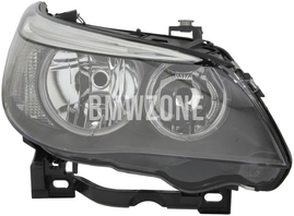 Světlomet halogen pravý E60/E61 H7+H7 s motorkem