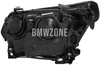 Světlomet halogen pravý E60/E61 H7+H7 s motorkem