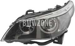 Světlomet bi-xenon levý E60/E60 M5/E61 D1S+H7 bez natáčení