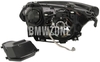 Světlomet bi-xenon pravý E60/E60 M5/E61 D1S+H7 bez natáčení