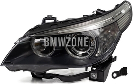 Světlomet bi-xenon levý E60/E60 M5/E61 D1S+H7 natáčecí