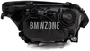 Světlomet bi-xenon levý E60/E60 M5/E61 D1S+H7 natáčecí