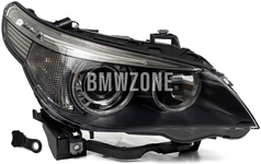 Světlomet bi-xenon pravý E60/E60 M5/E61 D1S+H7 natáčecí