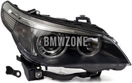 Světlomet bi-xenon pravý E60/E60 M5/E61 D1S+H7 natáčecí