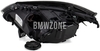 Světlomet bi-xenon pravý E60/E60 M5/E61 D1S+H7 natáčecí