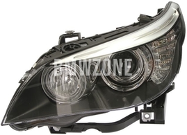 Světlomet bi-xenon levý E60 LCI/E60 M5 LCI/E61 LCI/E61 M5 LCI D1S+H3+H8 natáčecí
