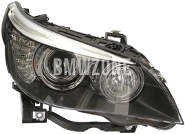 Světlomet bi-xenon pravý E60 LCI/E60 M5 LCI/E61 LCI/E61 M5 LCI D1S+H3+H8 natáčecí