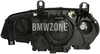 Světlomet bi-xenon pravý X5 E70 D1S+H8 bez natáčení