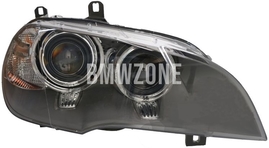 Světlomet bi-xenon pravý X5 E70 LCI D1S+H8 natáčecí