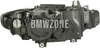 Světlomet halogen levý F30/F31 H7+H7 s motorkem
