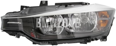 Světlomet halogen levý F30/F31 H7+H7 s motorkem