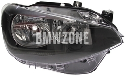 Světlomet halogen pravý F20/F21 H7+H7 s motorkem