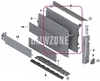 Chladič motoru (zadní) 1' F2x, 2' F2x, 3' F3x, 4' F3x 40i B58 // EU6 RDE, EU6 RDE II