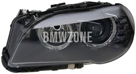 Světlomet halogen levý F10/F10 M5/F11 H7+H7 s motorkem