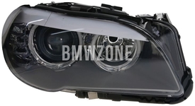 Světlomet halogen pravý F10/F10 M5/F11 H7+H7 s motorkem