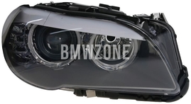 Světlomet halogen pravý F10/F10 M5/F11 H7+H7 s motorkem