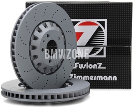 Přední pravý brzdový kotouč (400x36mm) M děrovaný