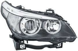 Světlomet bi-xenon pravý E60/E60 M5/E61 D2S+H7 natáčecí