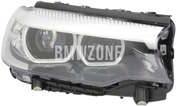 Světlomet LED pravý G30, G31 adaptivní