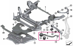 Rameno zavěšení kol pravé přední X5 F15, X6 F16