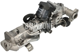 EGR ventil + chladič + podtlakový regulátor N47N N47S1 N57N N57Z N57X
