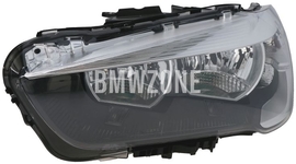 Světlomet halogen levý X1 F48/X1 F48 LCI H7+H7 s motorkem