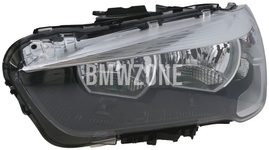 Světlomet halogen levý X1 F48/X1 F48 LCI H7+H7 s motorkem