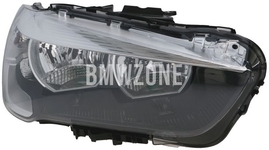 Světlomet halogen pravý X1 F48/X1 F48 LCI H7+H7 s motorkem