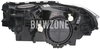 Světlomet halogen pravý X1 F48/X1 F48 LCI H7+H7 s motorkem