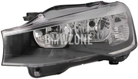 Světlomet halogen levý X3 F25, X4 F26 H7+H7 s motorkem