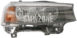 Světlomet halogen pravý X3 F25, X4 F26 H7+H7 s motorkem